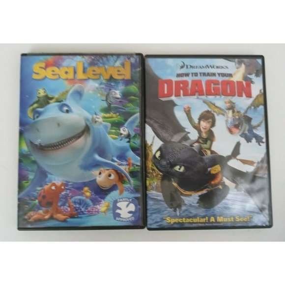 Lot of 8 Disney Animated Movie DVD's Hotel Transylvania, Sea Level, Hop, + More - Picture 6 of 9